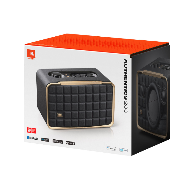 JBL Authentics 200 Retro Style Smart Home Speaker3