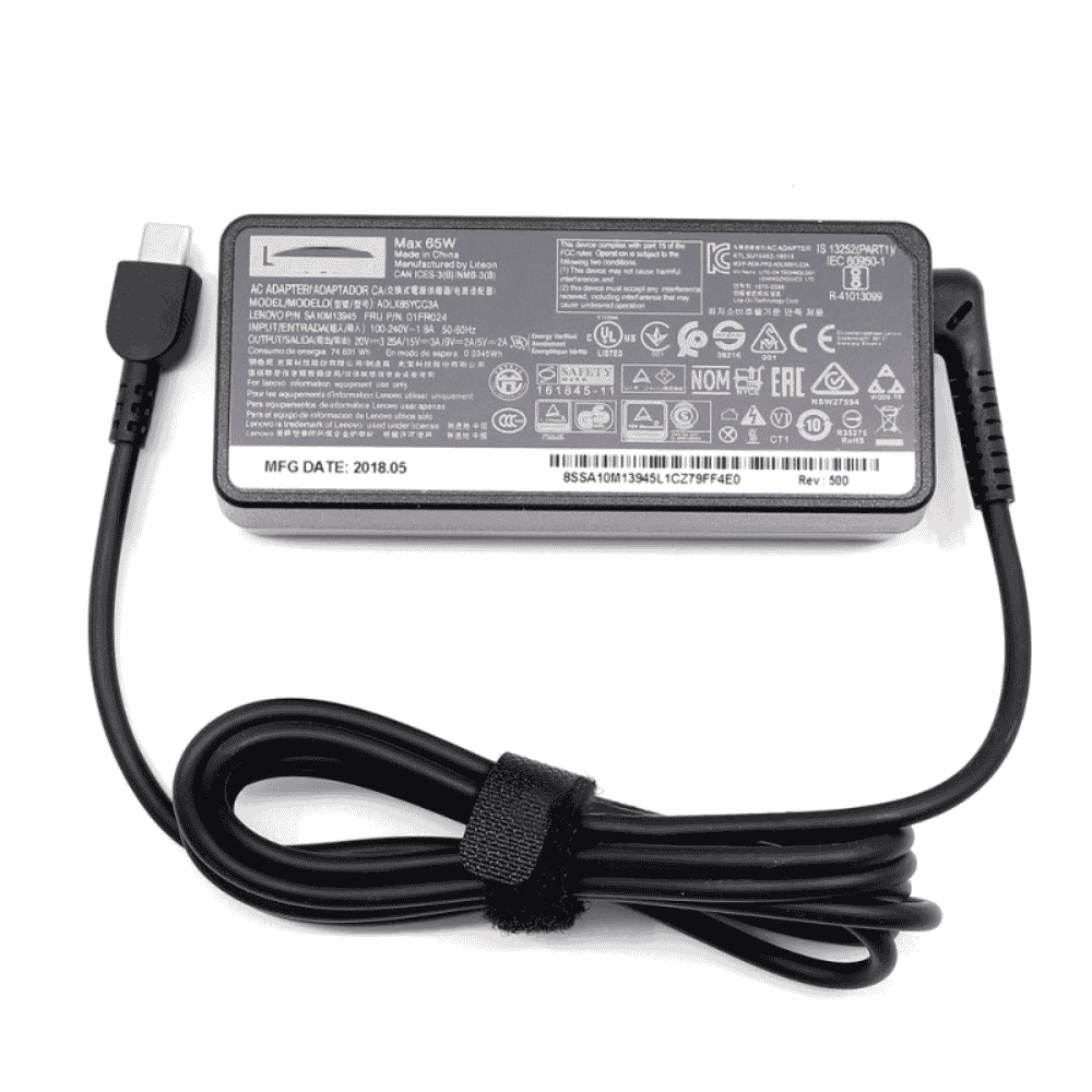 Charger for Lenovo 300e 2nd Gen (82GK) 20V 3.25A 65W USB-C2