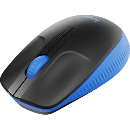 Logitech Wireless Mouse Full Size M190 - Blue (910-005907)4