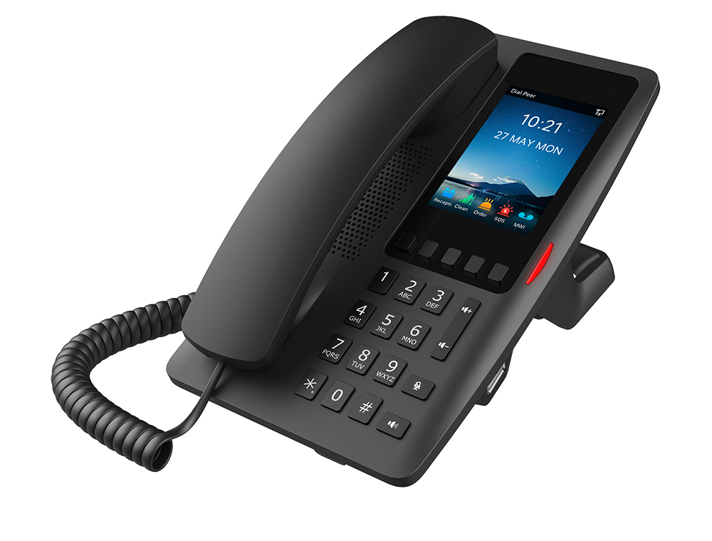 Fanvil H6W Hotel IP Phone with Wi-Fi – Sleek & Wireless