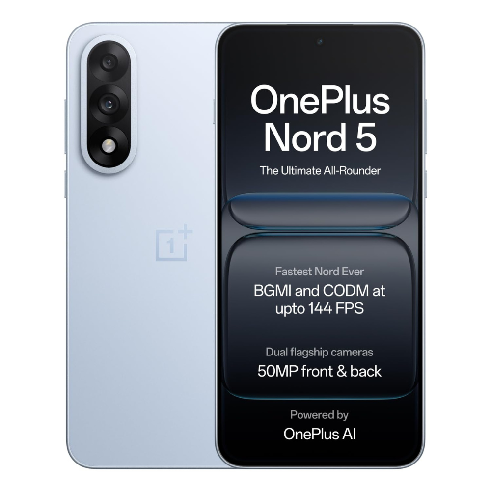 OnePlus Nord 5 5G, 8GB RAM, 256GB ROM3