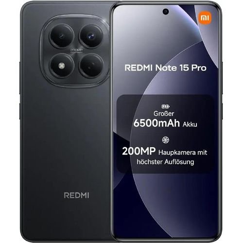 Redmi Note 15 Pro 12GB RAM 512GB Black
