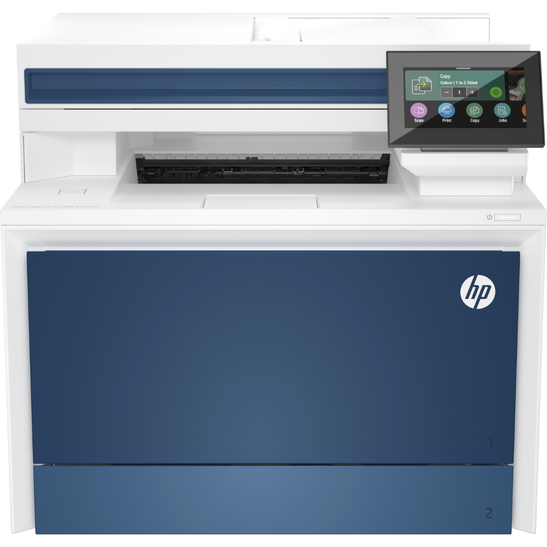 HP Color LaserJet Pro MFP 4303fdn Printer, Print, Copy, Scan and Fax - Duplex Printing, ADF, Duplex ADF Scanning, Ethernet, USB Interface with LCD Touchscreen - 5HH66A