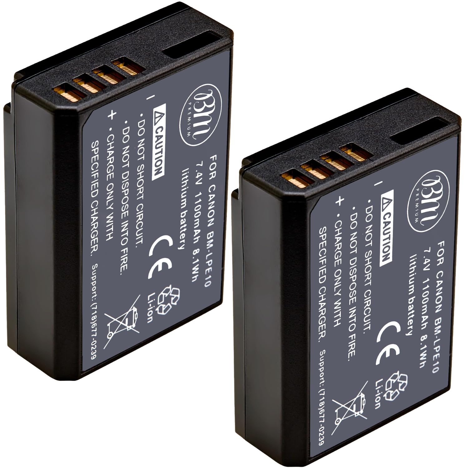 Caisi LP‑E10 Battery for Canon (1050mAh)3