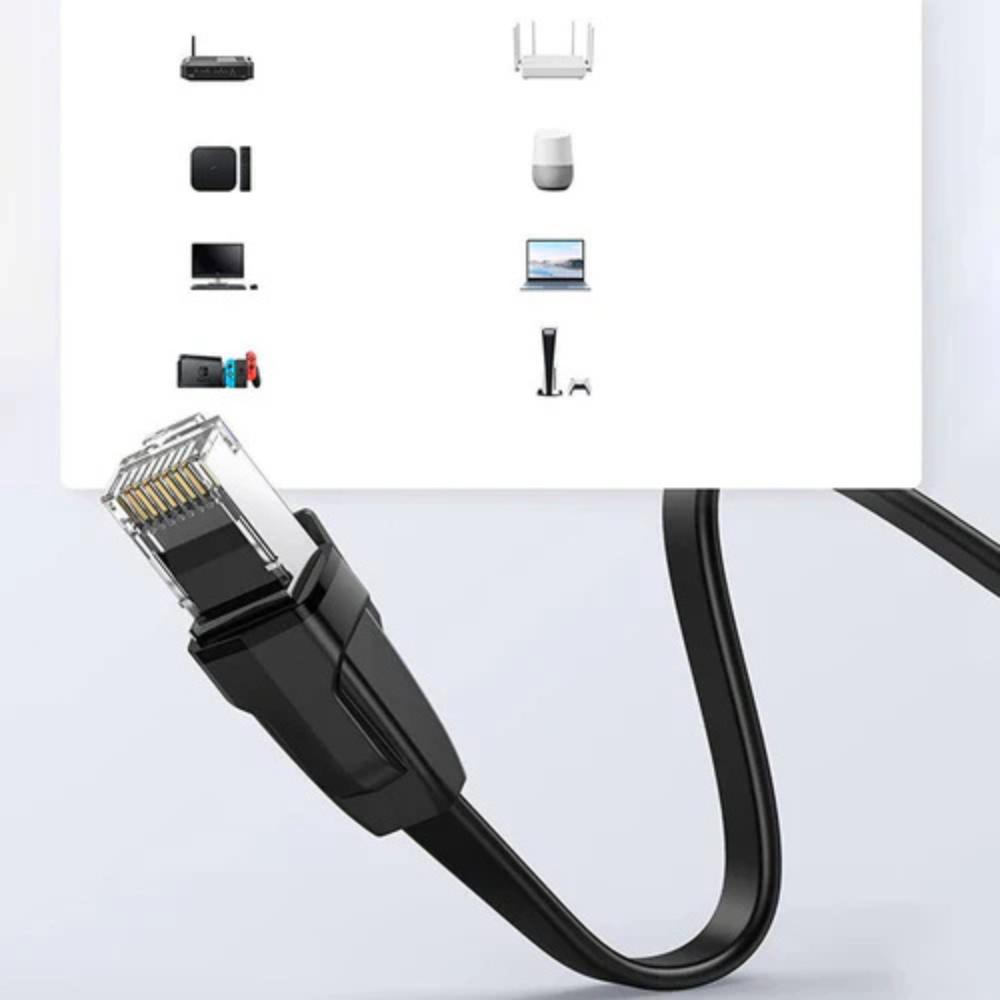 UGREEN Cat6 UTP Ethernet Cable 3m Black - NW1020