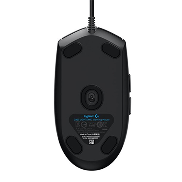 Logitech G203 LIGHTSYNC Gaming Mouse - Black0