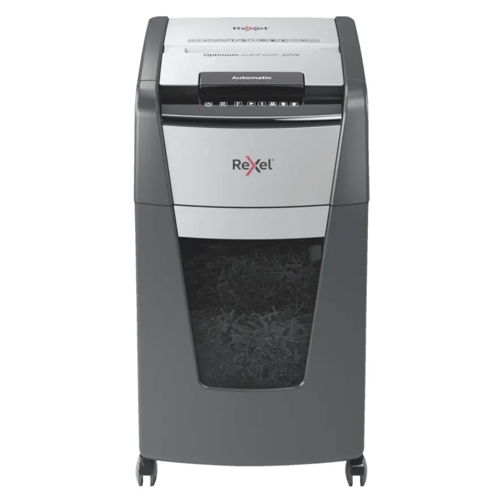 Rexel Optimum AutoFeed+ 225X Automatic Paper Shredder P43