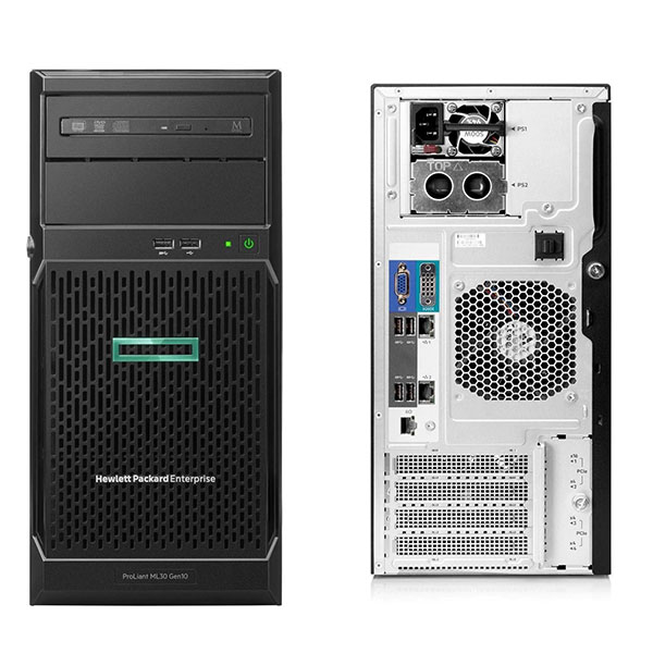HPE ProLiant ML30 Gen10 Plus E-2314 2.8GHz 4-core 1P 16GB-U 4LFF-NHP 350W PS Server- P44718-421