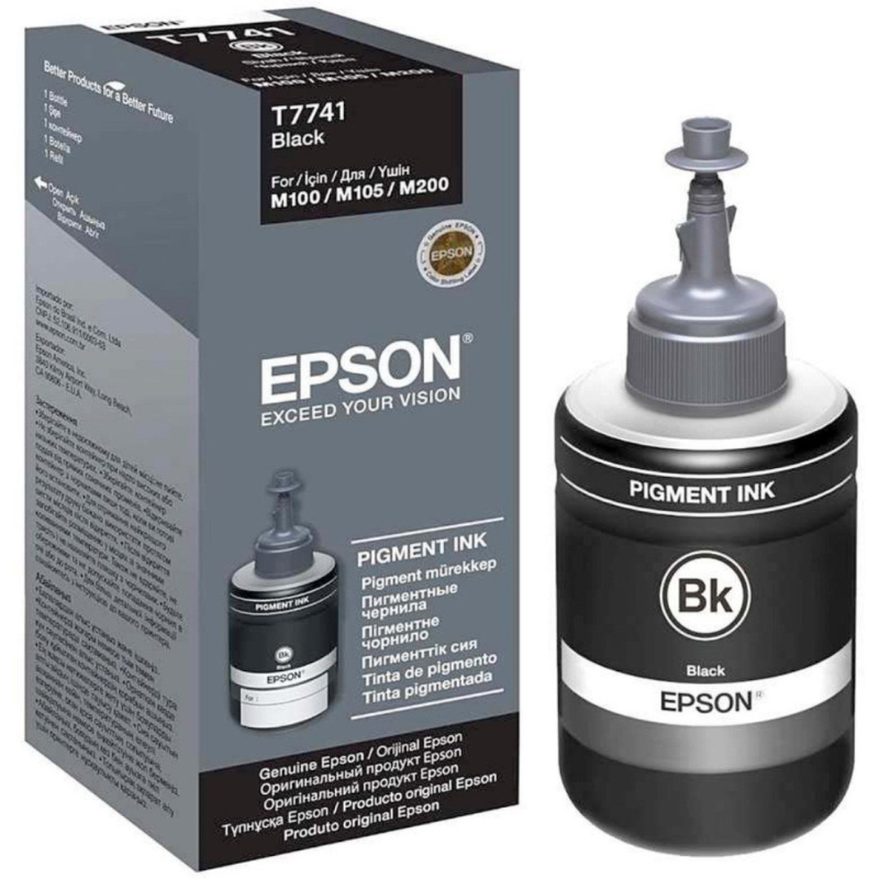 Ink Cart Epson T7741 Pigment Ink, Black – 140ml – C13T77414A2