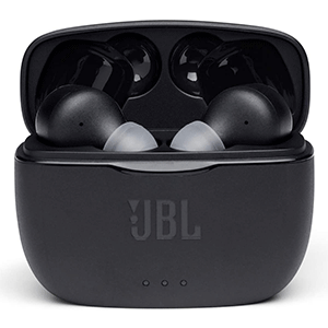 JBL Tune 215TWS True Wireless Headphones - JBL Pure Bass Sound, Bluetooth, 25H Battery, Dual Connection