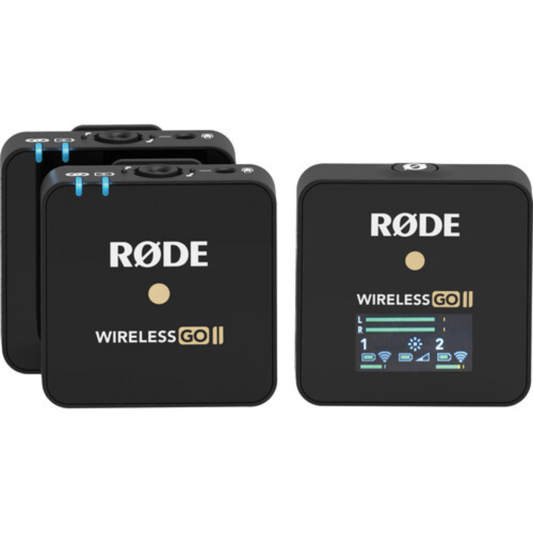 Rode Wireless GO II 2-Person Compact Digital Wireless Microphone System/Recorder (2.4 GHz)3