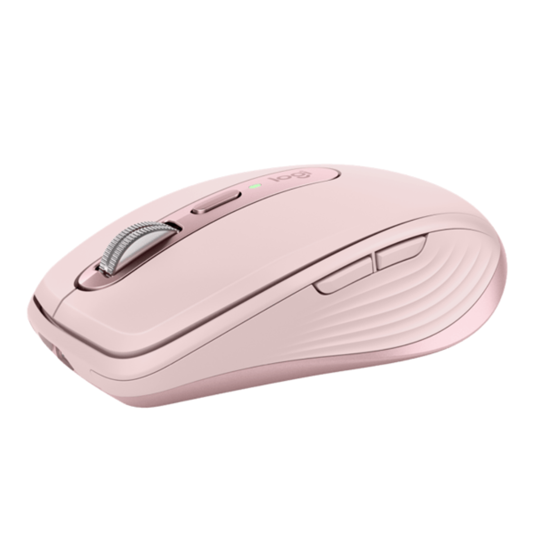 Logitech MX Anywhere 3 2.4 Ghz Wireless Mouse, 1000 Dpi Nominal Value, 6 Buttons, 10m Operating Distance, Darkfield High Precision, Rose(910-005990)3