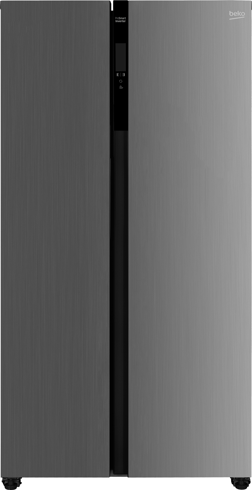 Beko BFF255 UK KE 472L Side by Side Fridge – No Frost, Inox0