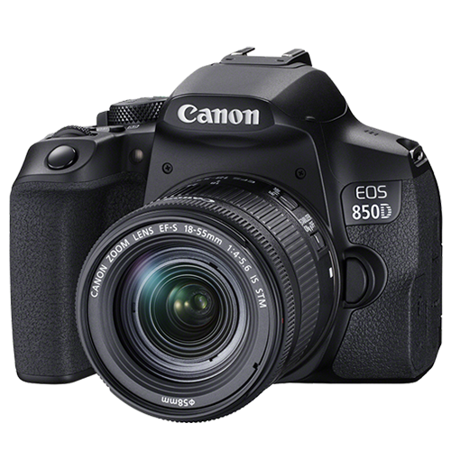Canon EOS 850D with EF-S 18-55mm f/4-5.6 IS STM Lens