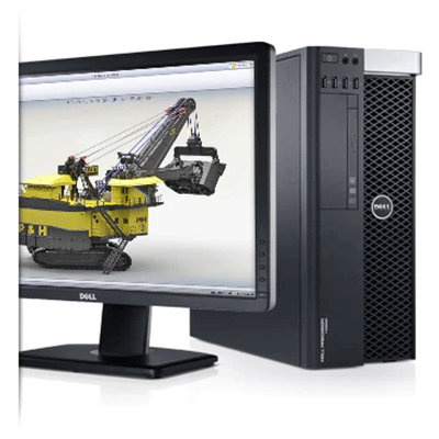 Dell T5600 Workstation Tower XEON E5-2609V2*2 16GB Ram 1TB HDD 2GB Gpu 685W Power Supply2