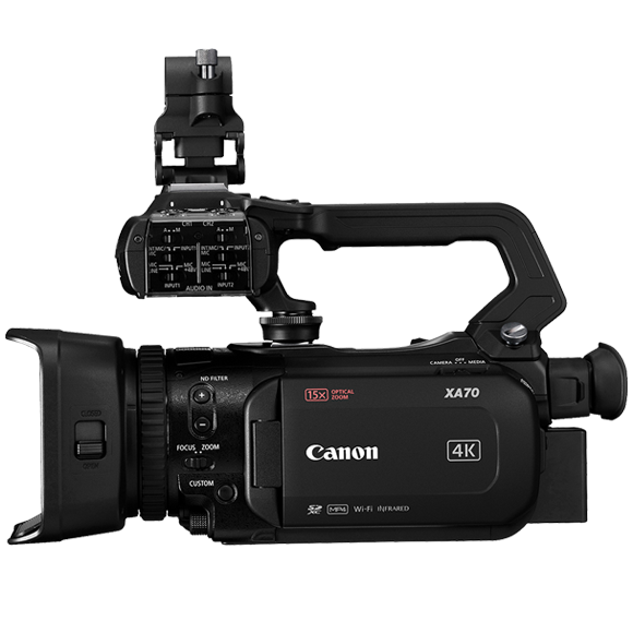 Canon XA70 UHD 4K30 Camcorder with Dual-Pixel Autofocus