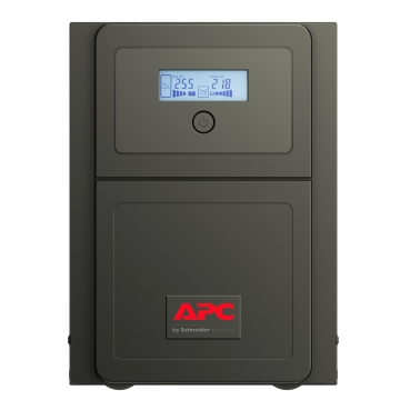 APC Easy UPS 1500VA, 230V, AVR, LCD, 4 Outlets – SMV1500AI-MSX3
