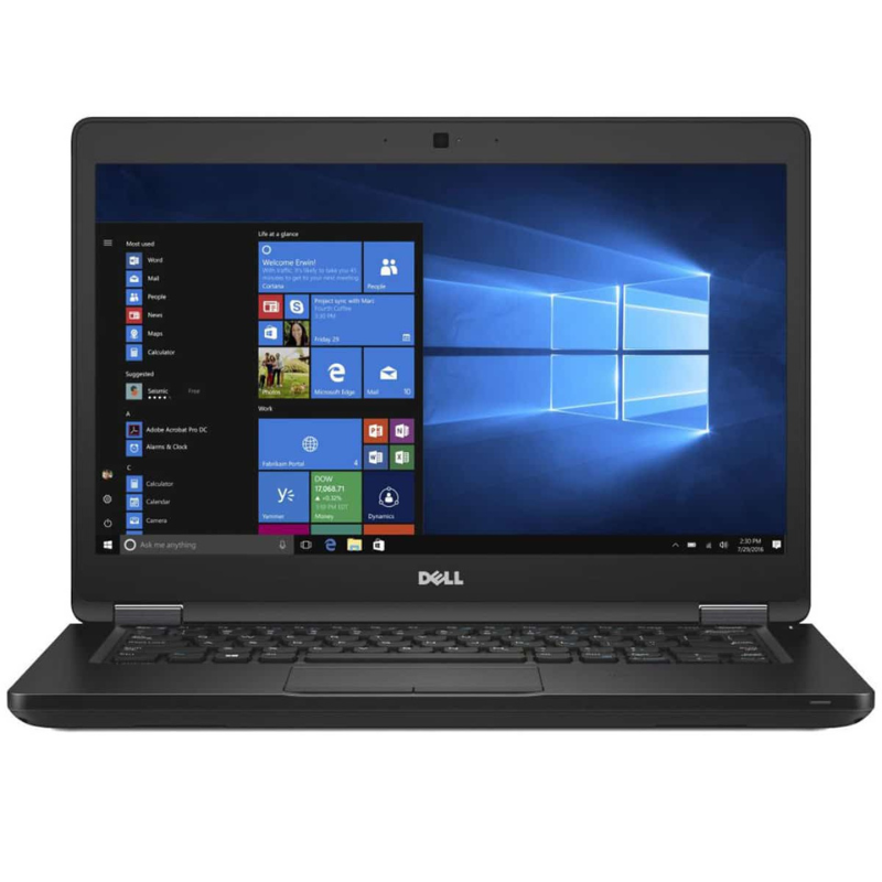 Dell Latitude E5580 15.6in Laptop, Core i5-7300U 2.6GHz, 16GB Ram, 256GB SSD, Webcam, Windows 10 Pro 64bit2