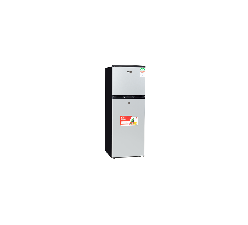 VON VART-19DHY 136L Double Door Refrigerator 3