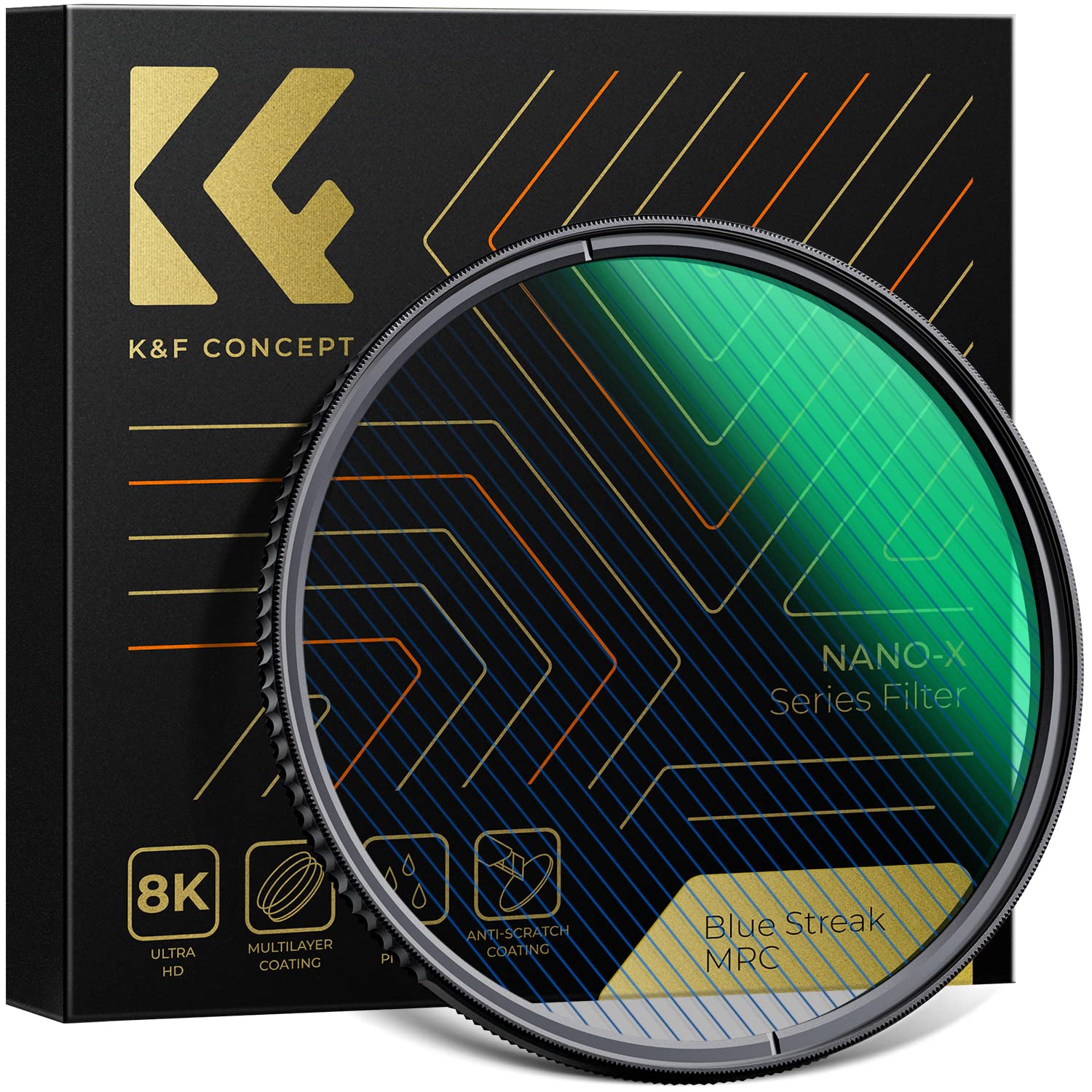 K&F Concept 77mm Nano-X Black Mist Filter 1/42