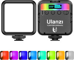 Ulanzi VL-49 Rechargeable Mini RGB Light0
