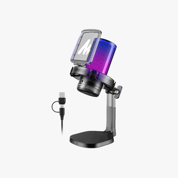 MAONO DGM20 GamerWave Condenser USB Gaming RGB Microphone0