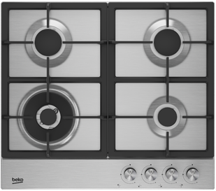 Beko HQAW 64225 SX 4-Burner Built-in Gas Hob – Inox3