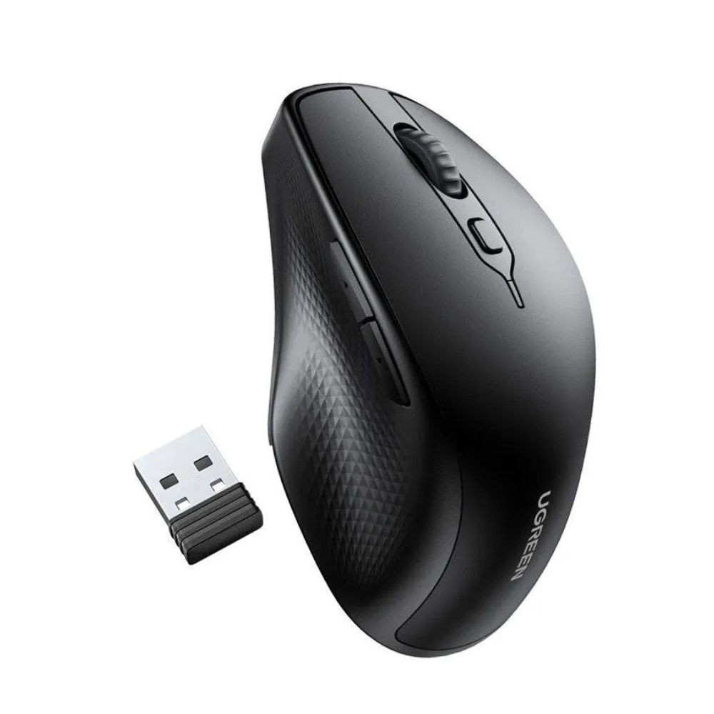 UGREEN MU101 Ergonomic Contoured-Shape Wireless Mouse-25440
