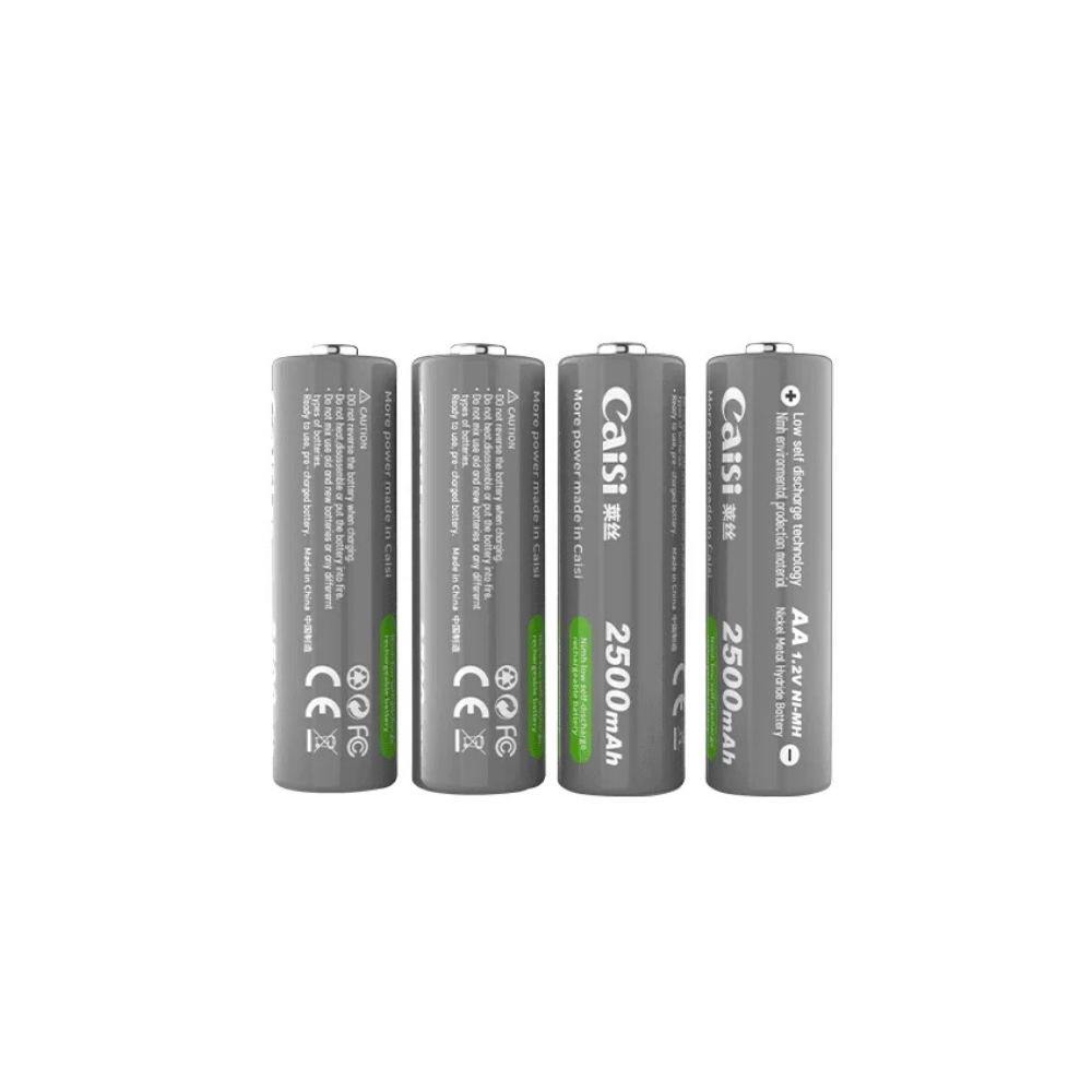 Caisi AA 2500mAh Rechargeable Batteries3