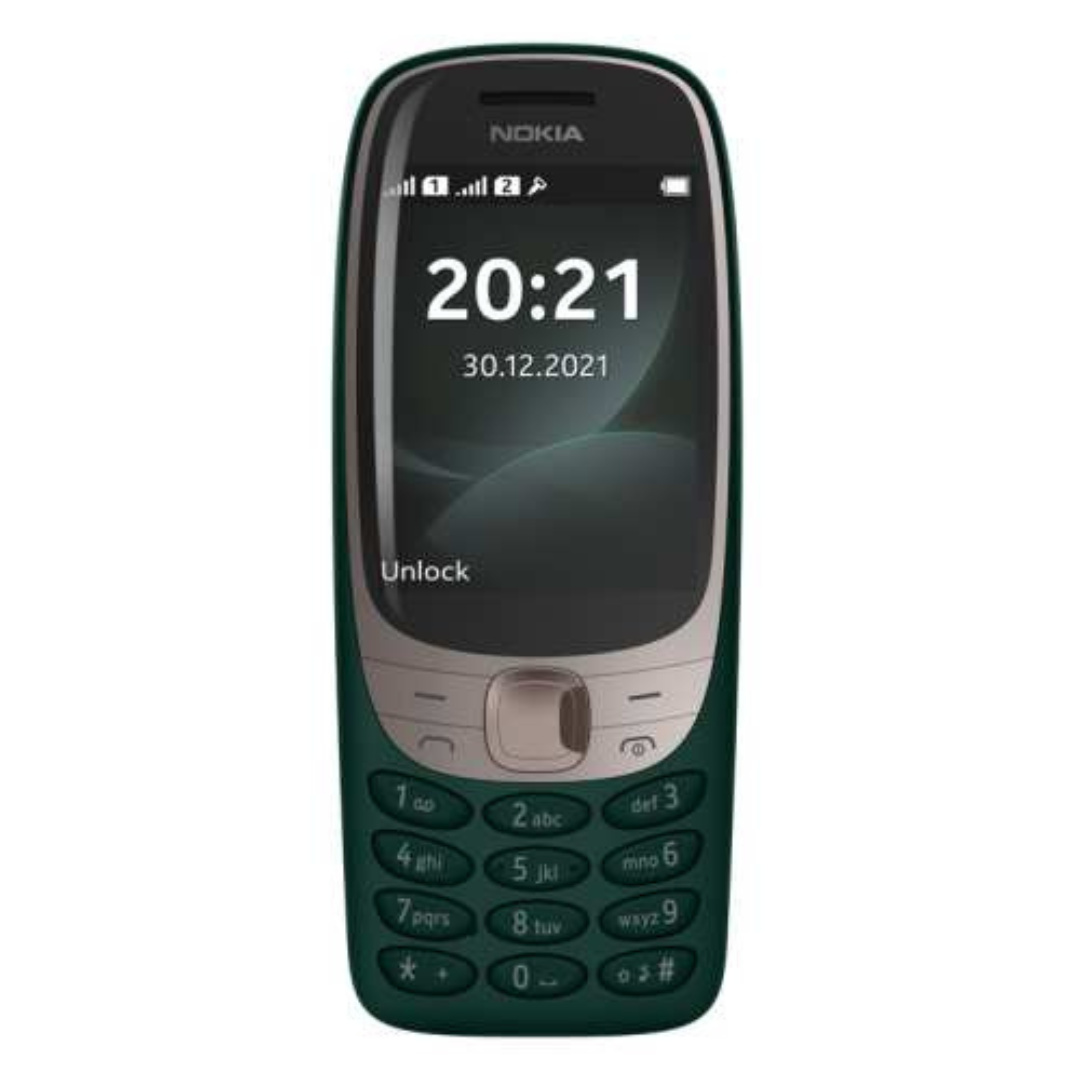 Nokia 6310 Dual SIM Keypad Phone with a 2.8” Screen, Wireless FM Radio and Rear Camera with Flash2
