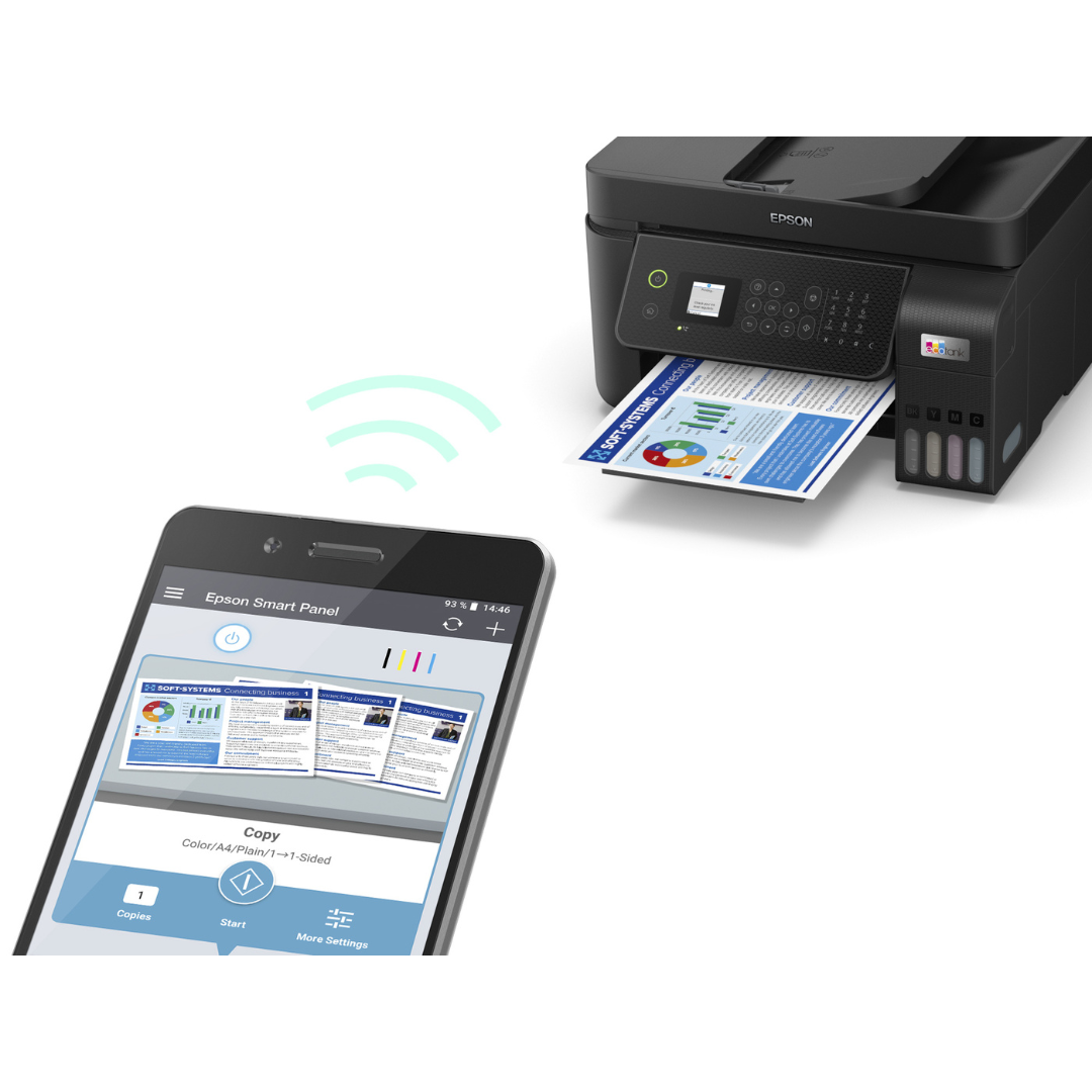 Epson EcoTank L5290 A4 Wi-Fi All-in-One Ink Tank Printer with ADF- C11CJ654094