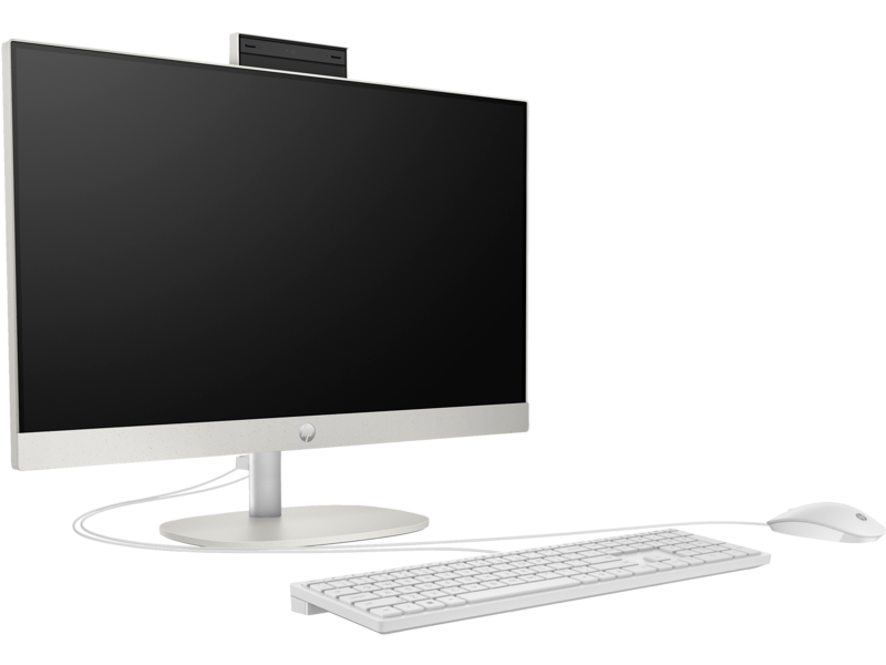 HP All-in-One 24-cr1006nh PC, Intel Core Ultra 5 125U, 16GB DDR5 5600, 512GB PCIe NVMe M.2 SSD, FreeDOS, 23.8