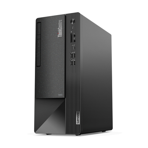 Lenovo ThinkCentre neo 50t Gen 4 Tower, Intel Core i5 12400, 8GB DDR4 3200 (Up to 64GB Support), 512GB SSD M.2 2280 PCIe 4.0x4 NVMe Opal 2.0-12JD0094UM4