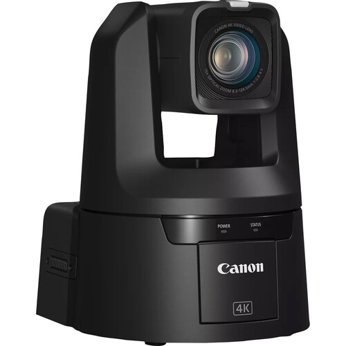 Canon CR-N500 Professional 4K NDI HX2 PTZ Camera with 15x Zoom (Satin Black)