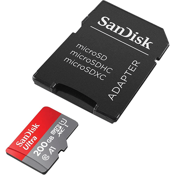 SanDisk MicroSD CLASS 10 98MBPS 200GB W/O ADAPTER, (SDSQUAR-200G-GN6MN)3