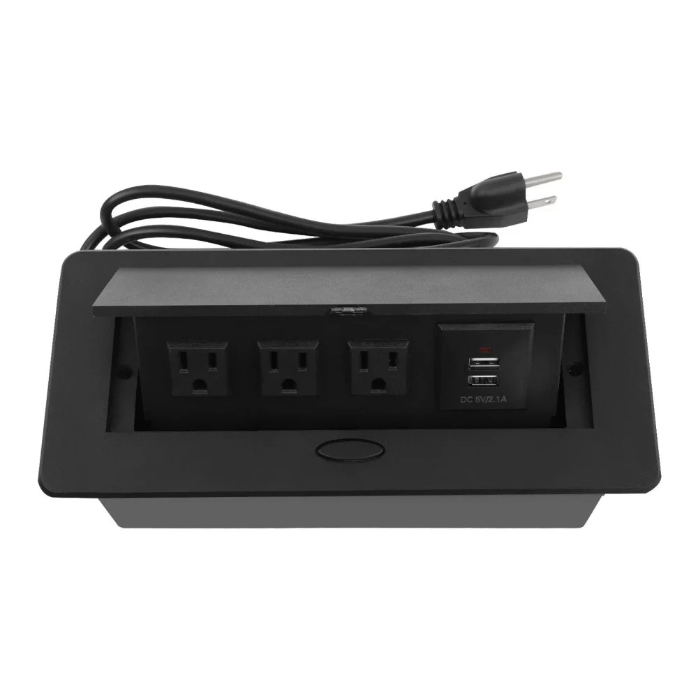 Nexa Multifunction Flip-up Socket (Black)4