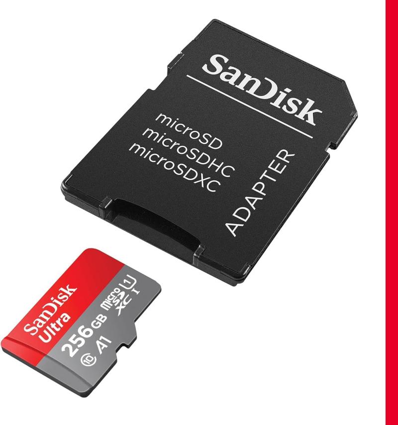 SanDisk MicroSD 256GB Class 10 150MB/s– SDSQUAC-256G-GN6MN3