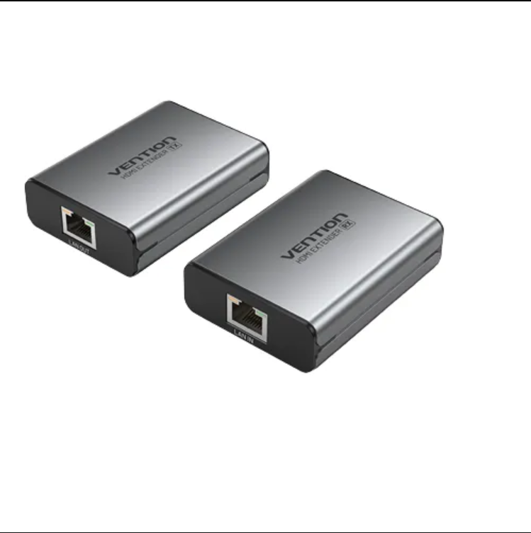 Vention HDMI Network Cable Extender 60M Gray Aluminum Alloy Type2