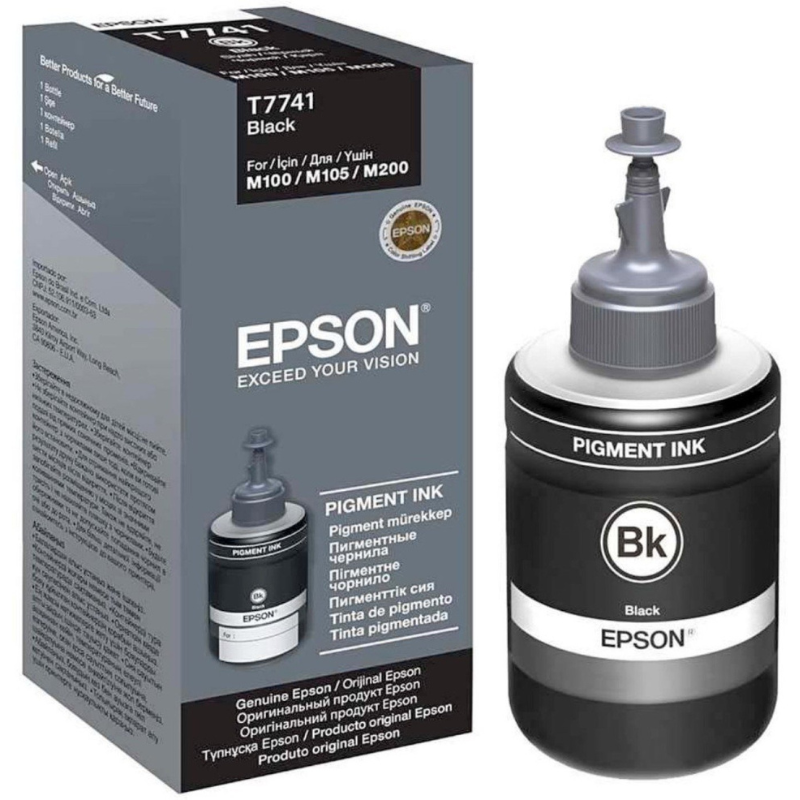 Ink Cart Epson T7741 Pigment Ink, Black – 140ml – C13T77414A4