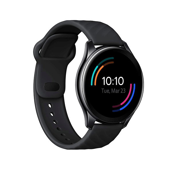 OnePlus Watch Midnight Black: 46mm dial, Warp Charge, 110+ Workout Modes, Smartphone Music,SPO2 Health Monitoring & 5ATM + IP68 Water Resistance2