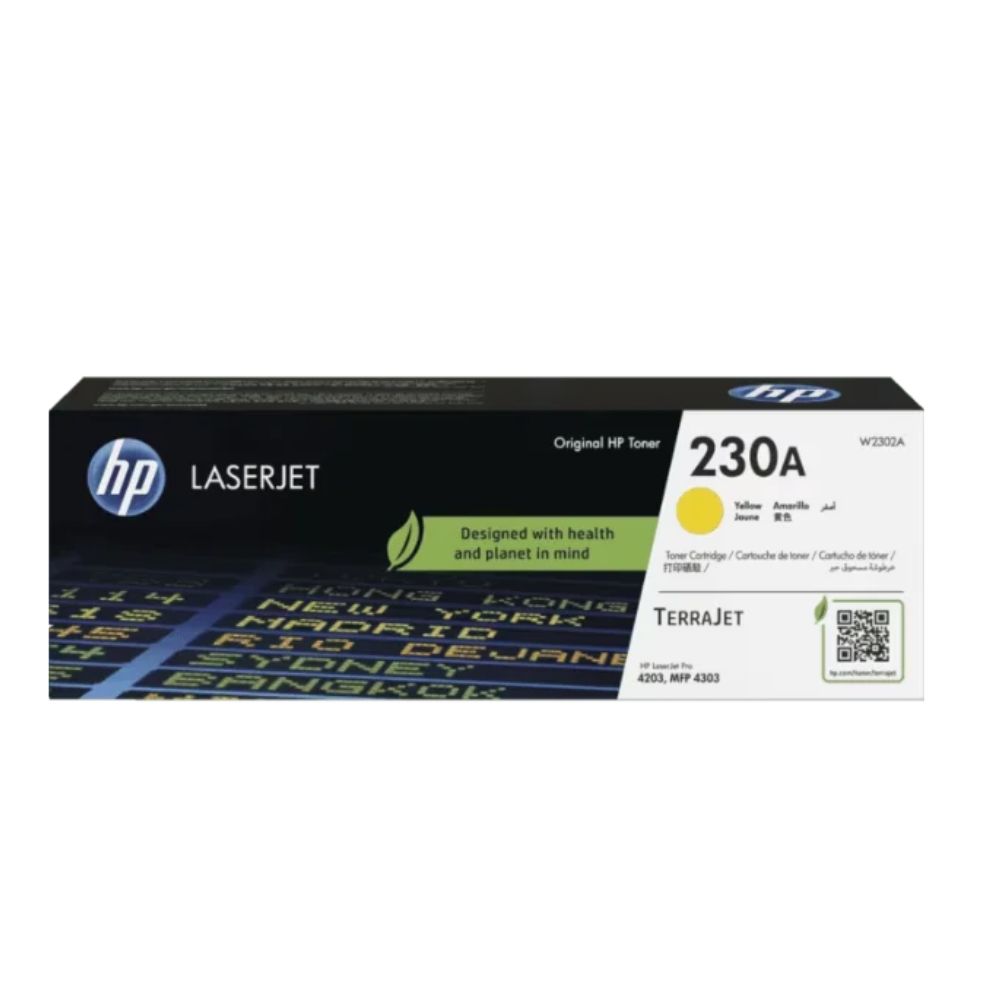 HP 230A Yellow Original LaserJet Toner Cartridge - W2302A