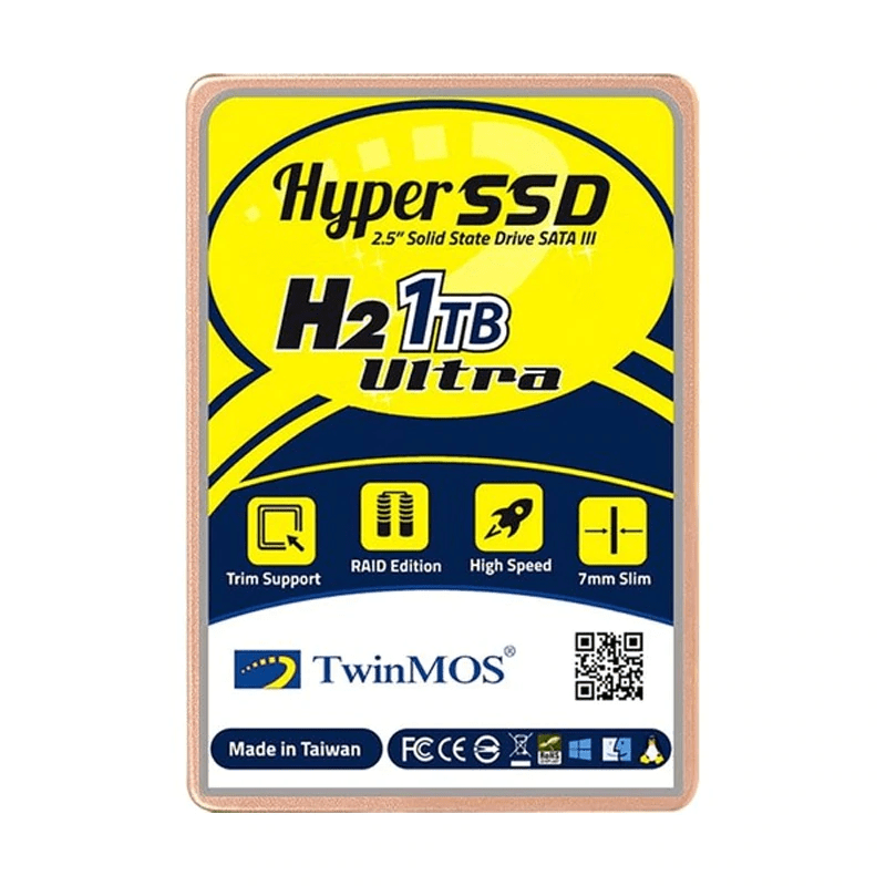  Twinmos H2 Ultra 2.5″ SATA Internal SSD 1TB – TM1000GH2U