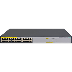 HPE OfficeConnect 1420-24G-PoE+ (124W) Switch (JH019A)