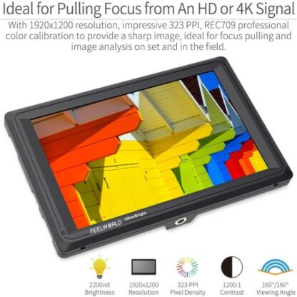 FeelWorld 7″ 4K Ultra-Bright Monitor0