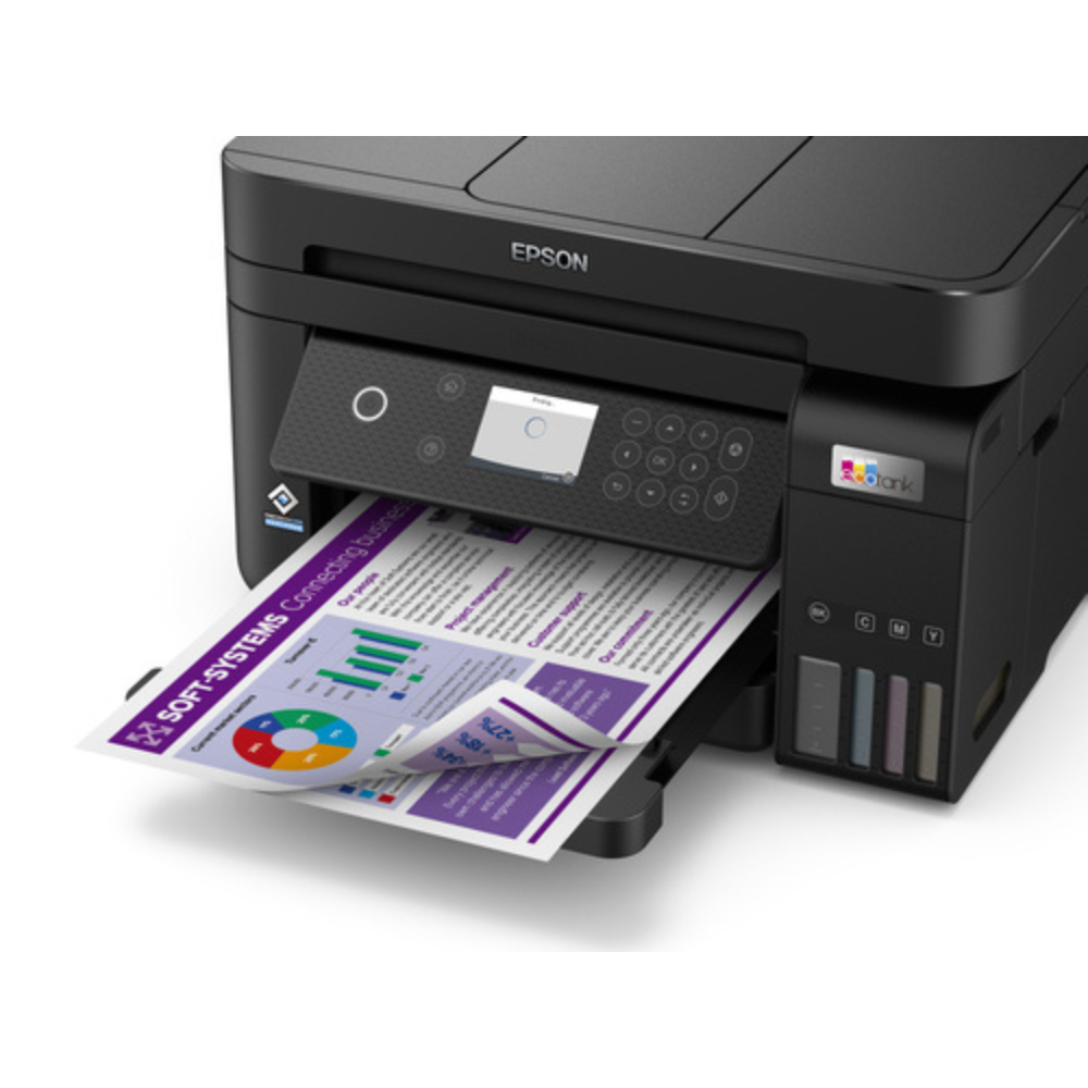 Epson Eco Tank L6270 A4 Wi-Fi Duplex All-in-One Ink Tank Printer with ADF- C11CJ614073