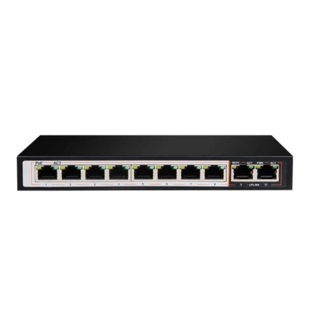 D-Link DES-F1010P-E 8-Port Poe Switch- DES-F1010P-E2