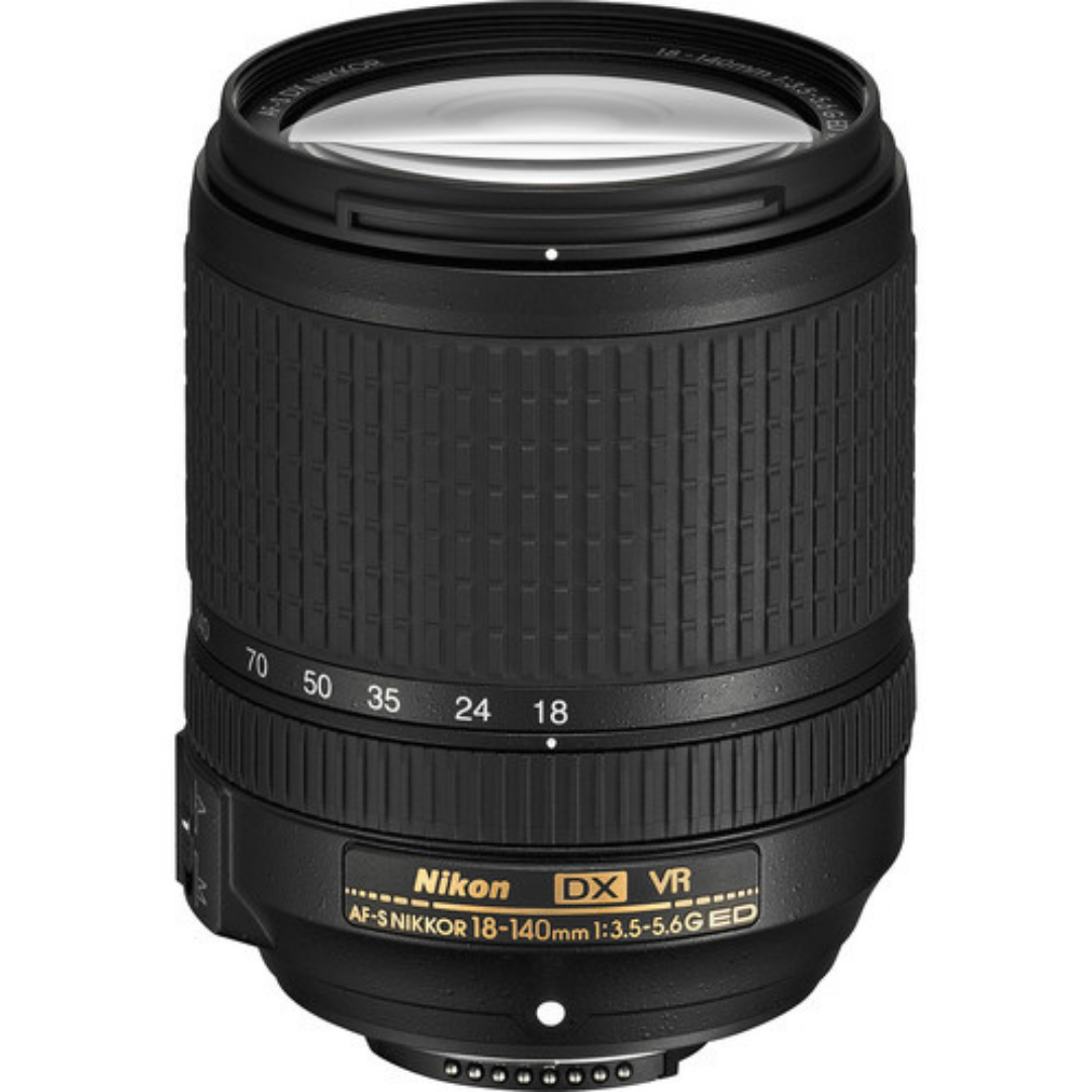 Nikon AF-S DX NIKKOR 18-140mm f/3.5-5.6G ED VR Lens0