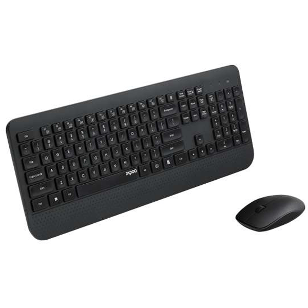 RAPOO X3500 WIRELESS KEYBOARD AND MOUSE COMBO – BLACK