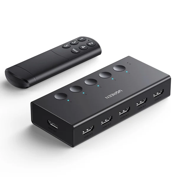 UGREEN 5-In 1-Out HDMI Switch - CM568