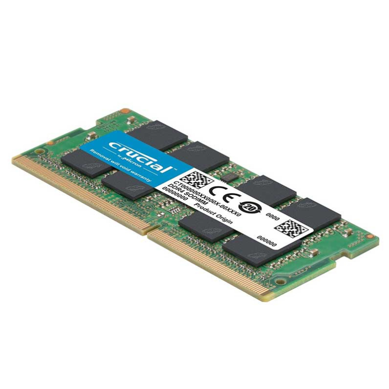 Crucial RAM 8GB DDR4 3200MHz CL22, Laptop Memory CT8G4SFRA32A4